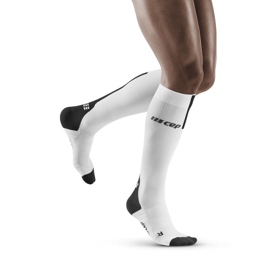 Tall Compression Socks 3.0, Men, White Dark Grey
