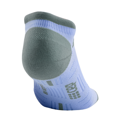 No Show Compression Socks 3.0, Women, Sky/Grey, Back View