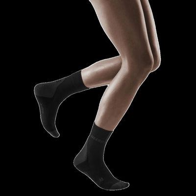 Short Compression Socks 3.0, Women, Black/Dark Grey