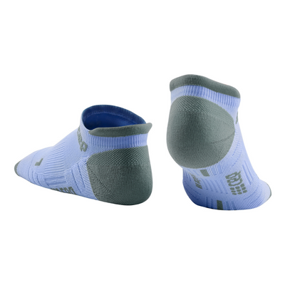 No Show Compression Socks 3.0, Women, Sky/Grey, Back Alternate View
