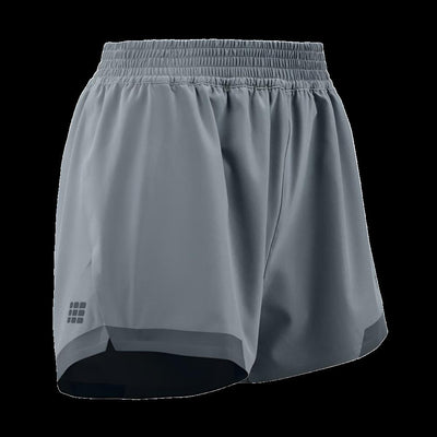 Training Loose Fit Shorts, Women, Grey, Front View