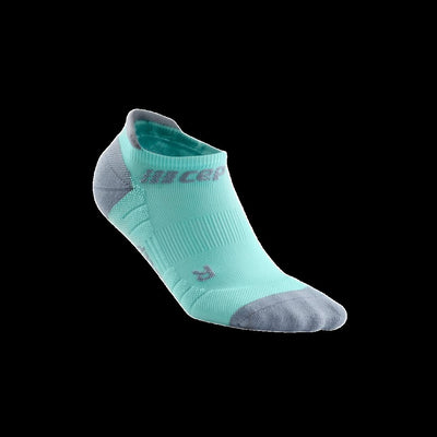 No Show Compression Socks 3.0, Men, Ice/Grey, Side View