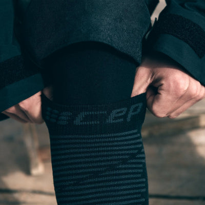 Ski Merino Tall Compression Socks, Men, Black/Anthracite, Lifestyle