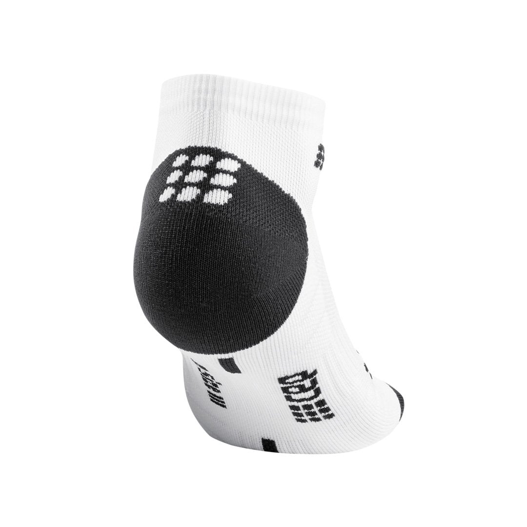 Low Cut Compression Socks 3.0, Men, White/Dark Grey, Back Alternate View