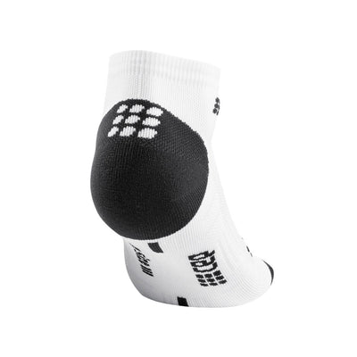 Low Cut Compression Socks 3.0, Men, White/Dark Grey, Back Alternate View