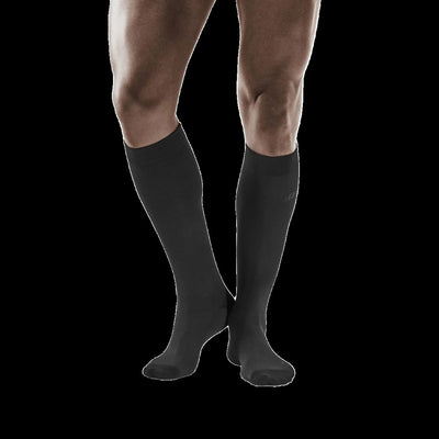 Commuter Tall Compression Socks, Men, Dark Grey