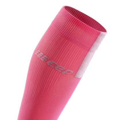 Compression Calf Sleeves 3.0, Women, Rose/Light Grey, Logo Detail