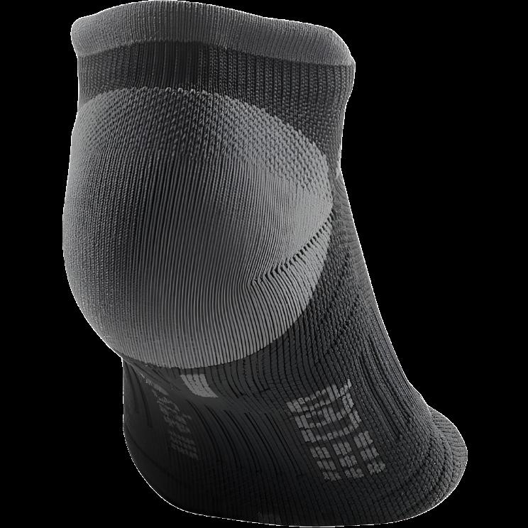 No Show Compression Socks 3.0, Women, Black/Dark Grey, Back View