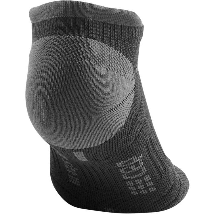 No Show Compression Socks 3.0, Women, Black/Dark Grey, Back View