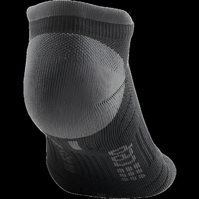 No Show Compression Socks 3.0, Women, Black/Dark Grey, Back View
