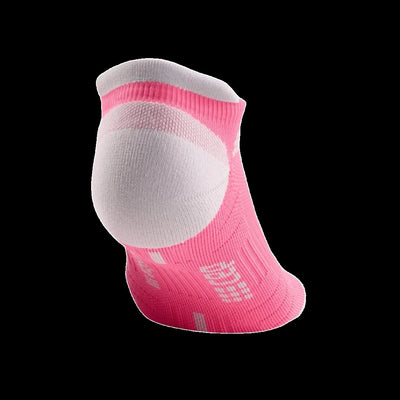 No Show Compression Socks 3.0, Women, Rose/Light Grey, Back View