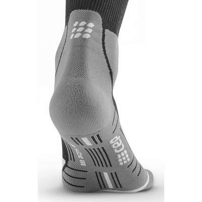 Hiking Light Merino Tall Compression Socks, Women, Stonegrey/Grey, Foot Detail