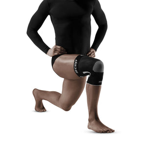 Compression Knee Sleeve, Black/Grey