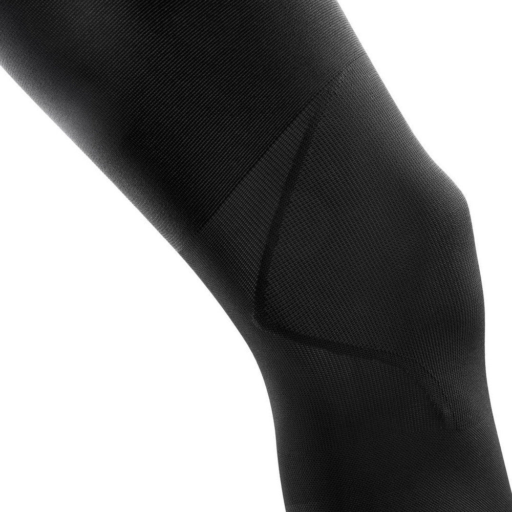 Recovery Pro Compression Tights, Women, Black, Leg Detail
