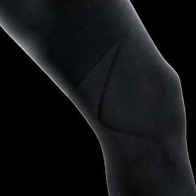 Recovery Pro Compression Tights, Women, Black, Leg Detail