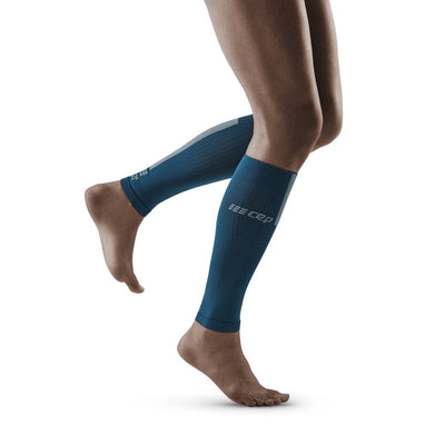 Compression Calf Sleeves 3.0, Women, Blue/Grey