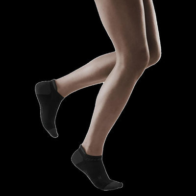 No Show Compression Socks 3.0, Women, Black/Dark Grey