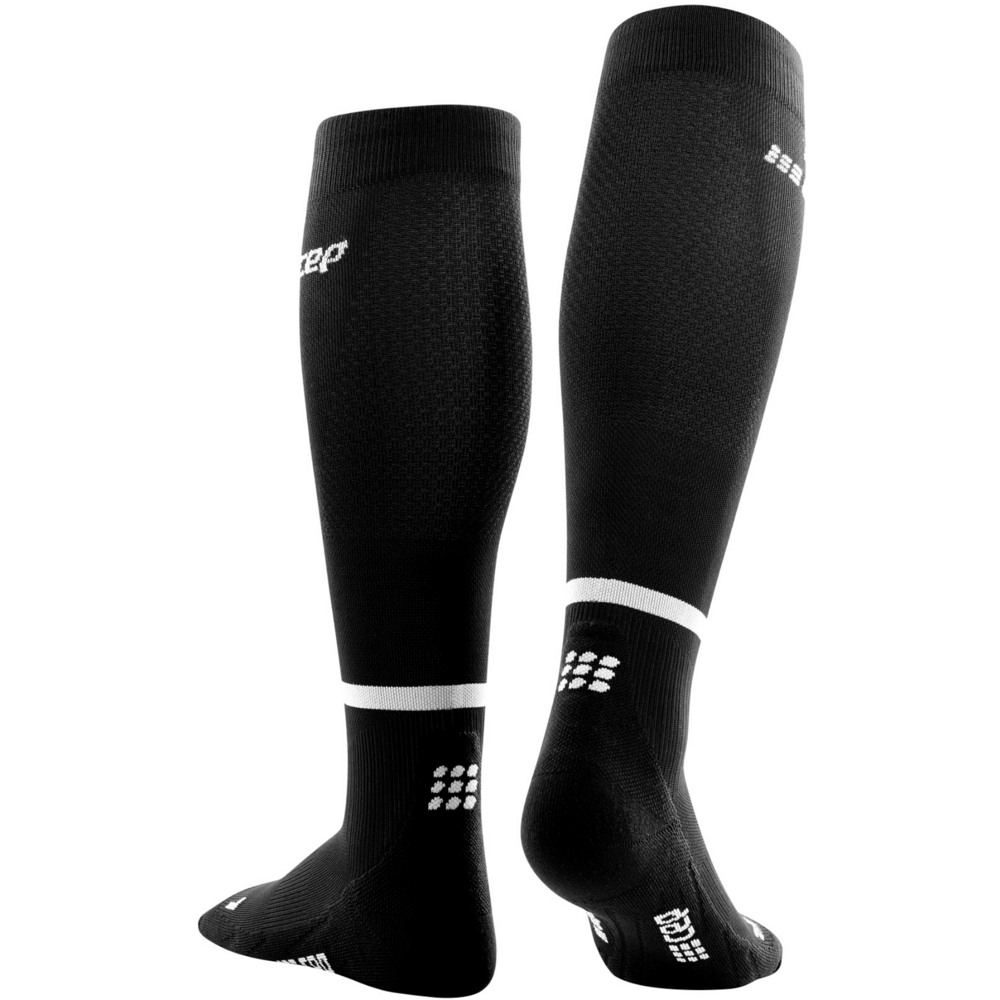 The Run Compression Tall Socks 4.0, Men, Black, Back View