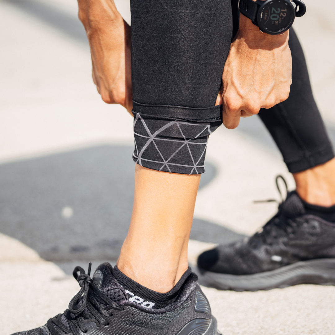 The Run Support Tights, Men, Black, Lifestyle
