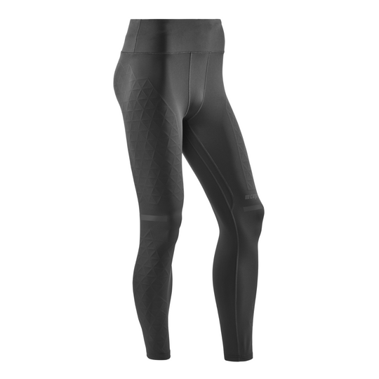 The Run Support Tights, Men, Black, Front View
