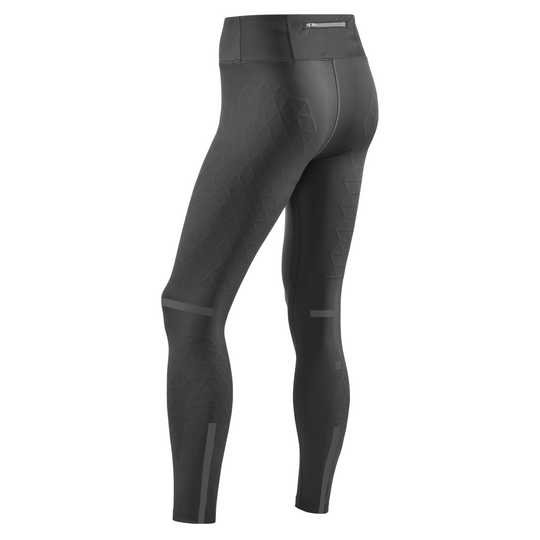 The Run Support Tights, Men, Black, Back View