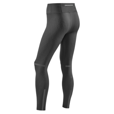 The Run Support Tights, Men, Black, Back View