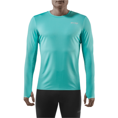 Run Long Sleeve Shirt, Men, Ocean