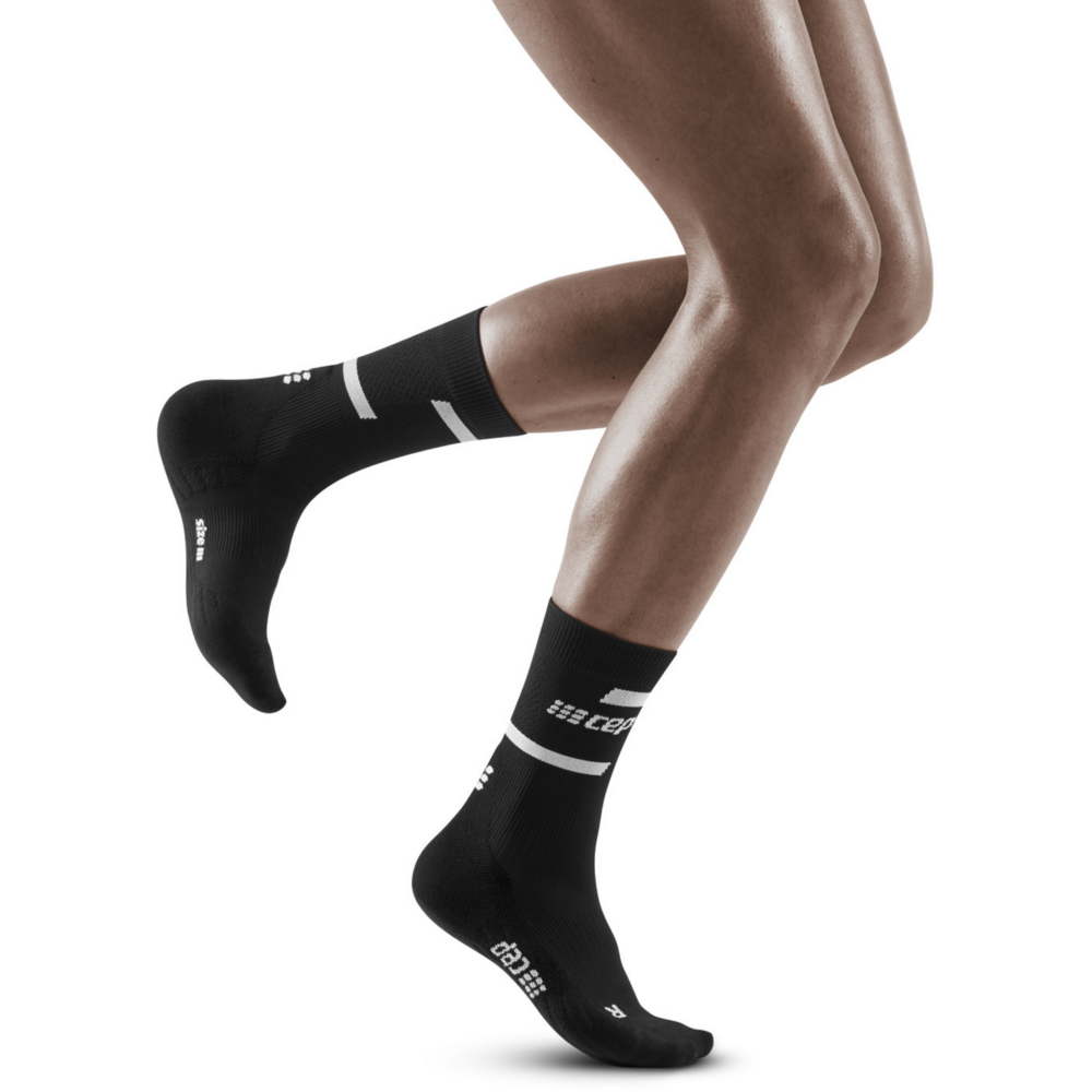 The Run Compression Mid Cut Κάλτσες 4.0, Γυναικείες, Μαύρες