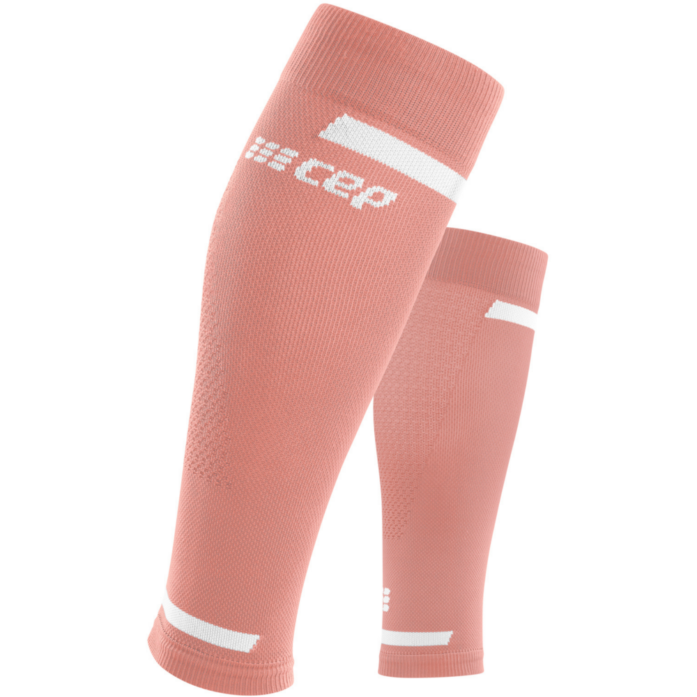 The Run Calf Sleeves 4.0, Women, Rose, Front View
