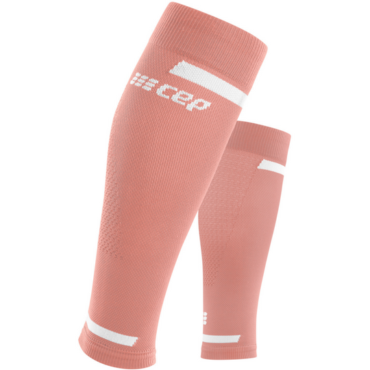 The Run Calf Sleeves 4.0, Women, Rose, Front View