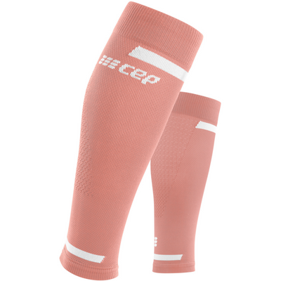 The Run Calf Sleeves 4.0, Women, Rose, Front View