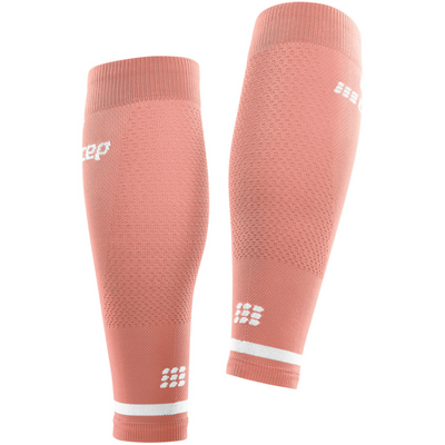 The Run Calf Sleeves 4.0, Women, Rose, Back View