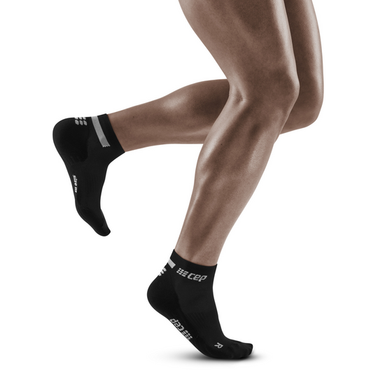 The run calcetines de corte bajo 4.0, hombres, negro