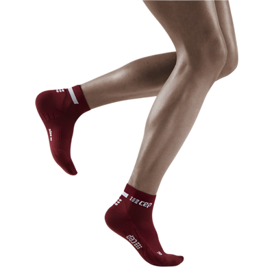 The Run Low Cut Socks 4.0, Women, Dark Red