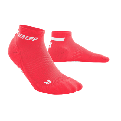 The Run Low Cut Socks 4.0, Men, Pink, Front View