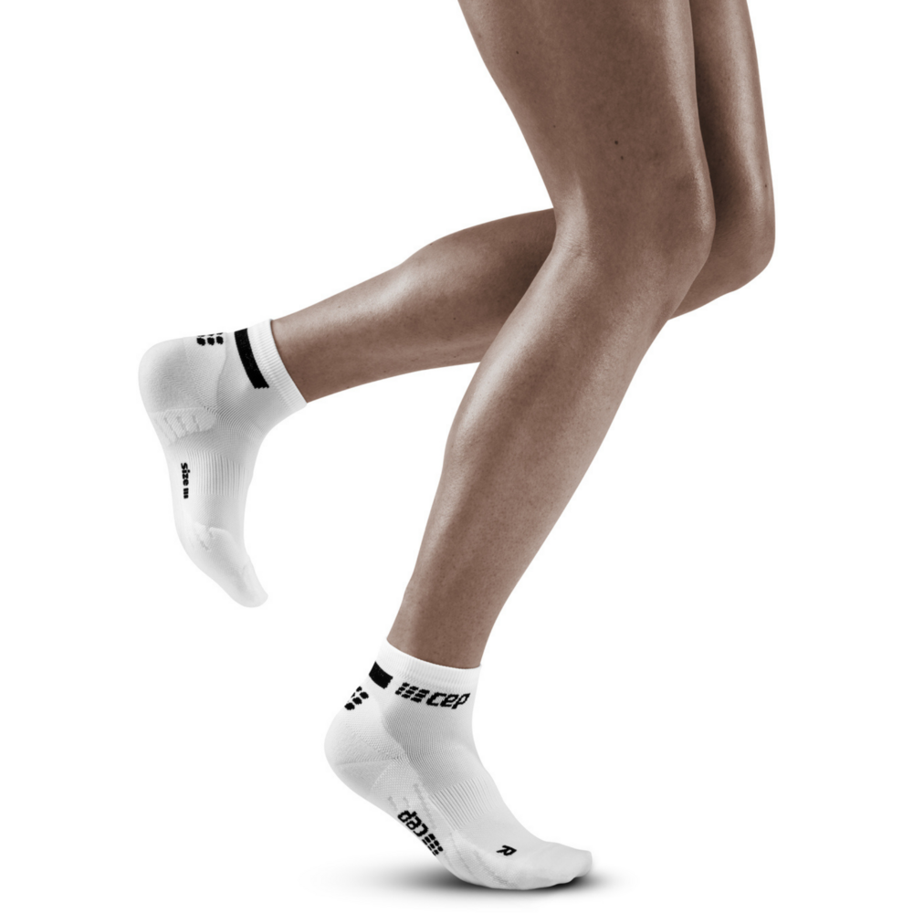 The run calcetines de corte bajo 4.0, mujeres, blanco