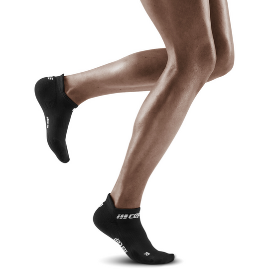 The run no show calcetines 4.0, mujeres, negro