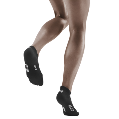 The Run No Show Socks 4.0, Women, Black, Back View Model