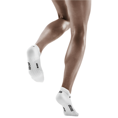 The Run No Show Socks 4.0, Women, White, Back View Model
