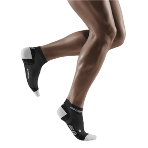 Ultralight Low Cut Compression Socks, Men, Black/Light Grey