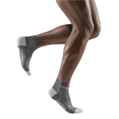 Ultralight Low Cut Compression Socks, Men, Grey/Light Grey