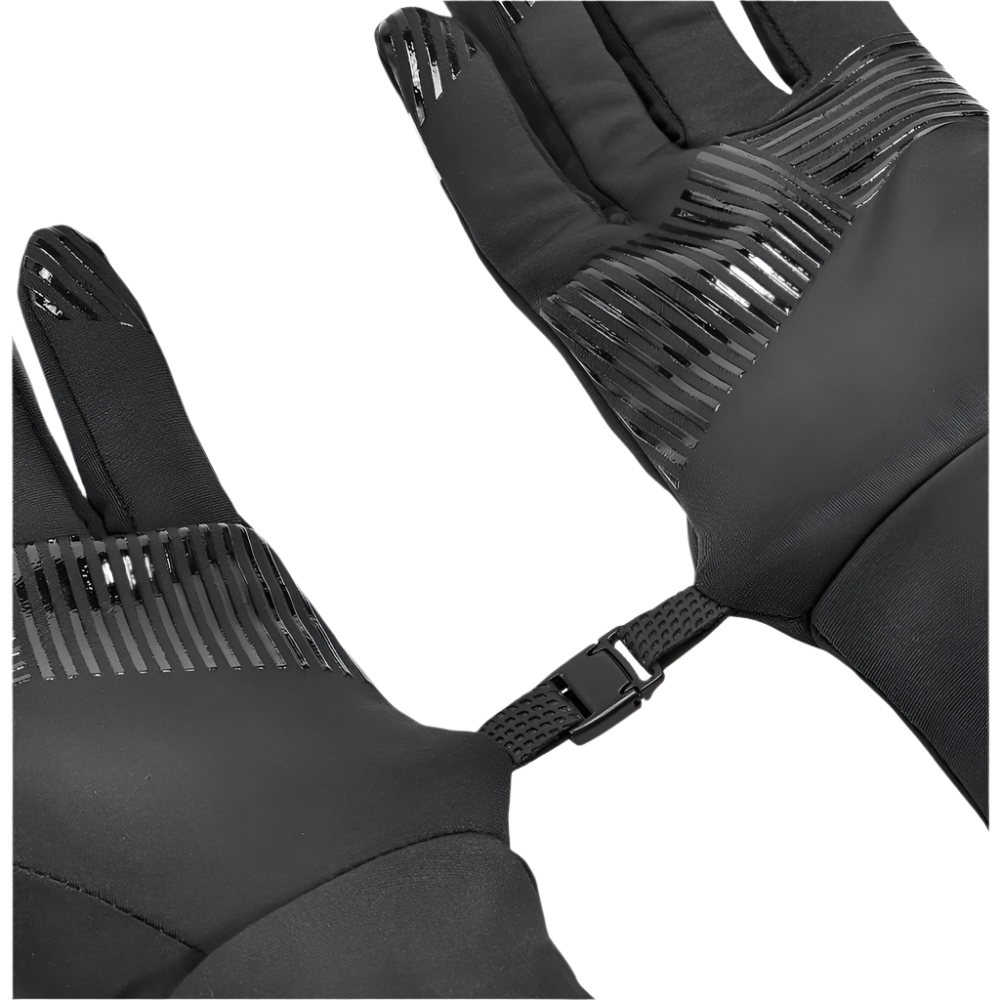 Winter Run Gloves, Black, Detail 2