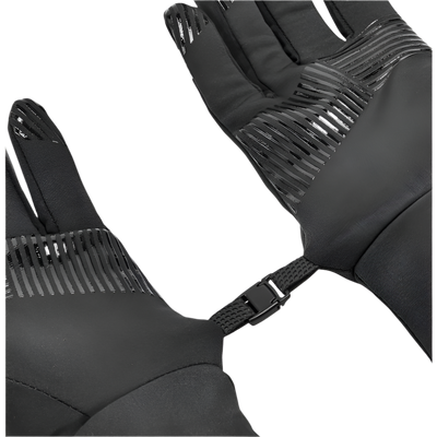 Winter Run Gloves, Black, Detail 2