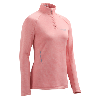 Winter Run Long Sleeve Shirt, Women, Rose Melange 
