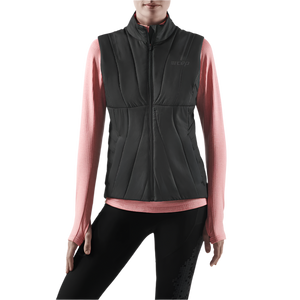 Winter Run Vest, Women, Black