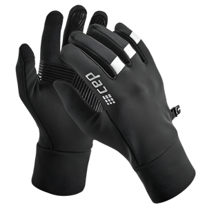Winter Run Gloves, Black