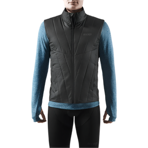 Winter Run Vest, Men, Black