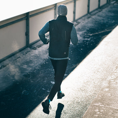Winter Run Vest, Men, Black, Lifestyle 3