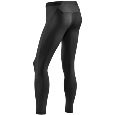 Cold Weather Tights, Men, Black - Back View