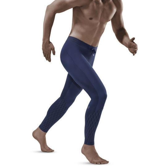 Meia-Calça Para Frio, Homem, Azul Marinho - Modelo Com Vista Frontal